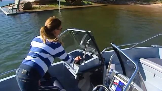 Финский алюминиевый катер Yamarin 49BR Cross