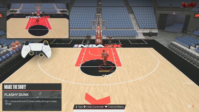 NBA 2K24 How To Do Flashy Dunk | Shooting Tutorial смотреть онлайн