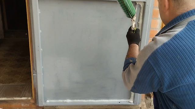 Капитальный ремонт металлической входной двери с утеплением и обшивкой смотреть онлайн