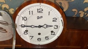 Каминные четвертные часы ОЧЗ с двумя мелодиями