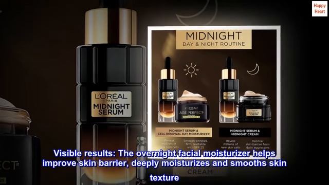 L'Oreal Paris Age Perfect Cell Renewal Midnight Night Cream, Anti-Aging & Moisturizing, Patented