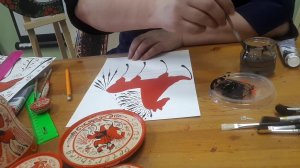 Мезенская роспись. Урок 6. Лошадка. Семантика.