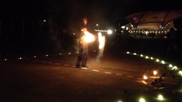 El Huracan Tango Marathon Fire Juggling Show By Dj Antti Suniala in Moscow смотреть онлайн