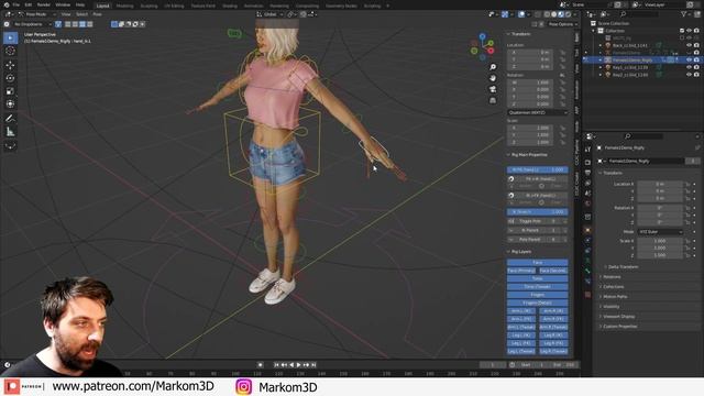 Free Accurig/Character Creator 4 to Blender Addon смотреть онлайн