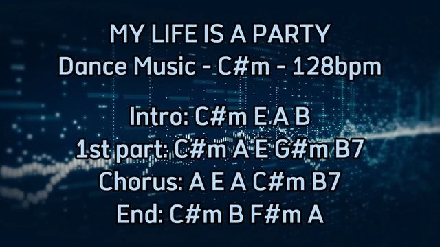 My life is a party - Dance Music - Backtracking in C#m - 128 bpm смотреть онлайн