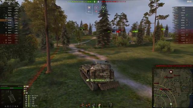 wot M53/M55 5к урона, основной калибр, медаль Гора, поддержка, мастер. смотреть онлайн