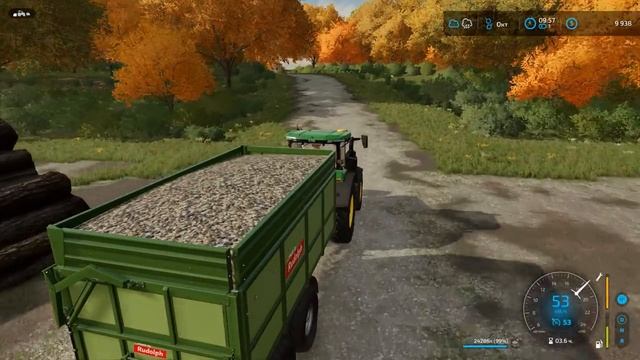 FS 22 - Делаю свой карьер. Продаю камень - Фермер в Элк - Маунтин Вайоминг # 7 смотреть онлайн