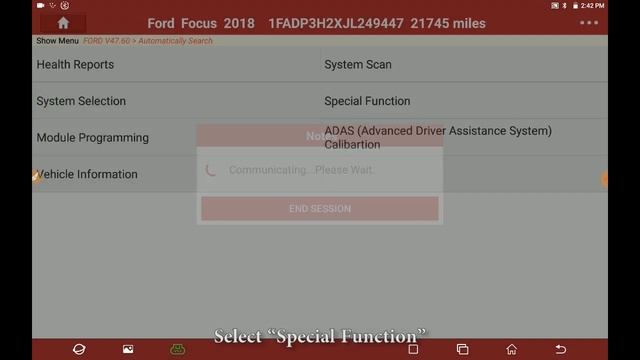 FORD FOCUS 2018 | Lin New Module Initialization | LAUNCH X-431 Throttle смотреть онлайн