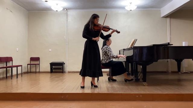 С. Цинцадзе Романс для альта и фортепиано смотреть онлайн