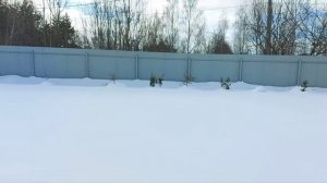 У нас снесло снегом трубу на крыше.