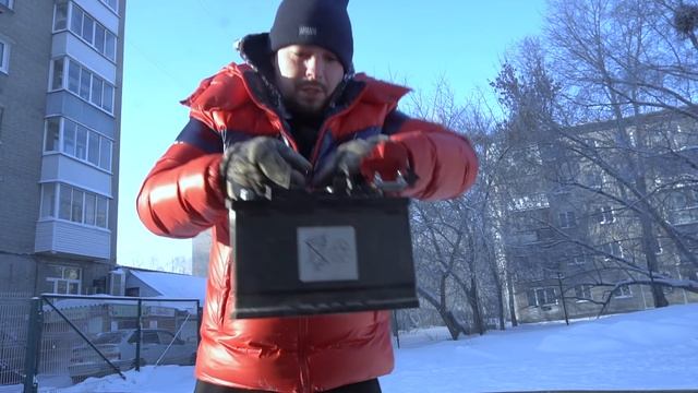 Ниссан ТЕРРАНО (ДАСТЕР):запуск в мороз, снятие аккумулятора! смотреть онлайн