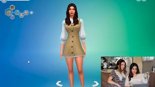 Играем в СИМС 4 / Создаем идеальную девушку в СИМС 4 смотреть онлайн