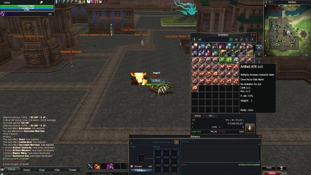 Project Z Rappelz (Artifact Enhance System) смотреть онлайн
