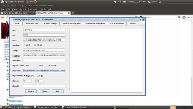 String Blid SQL Injection смотреть онлайн