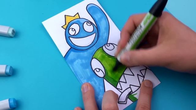 RAINBOW FRIENDS PAPER CRAFTS FOR FANS - CHAPTER 2 FINGER HEART and more... смотреть онлайн