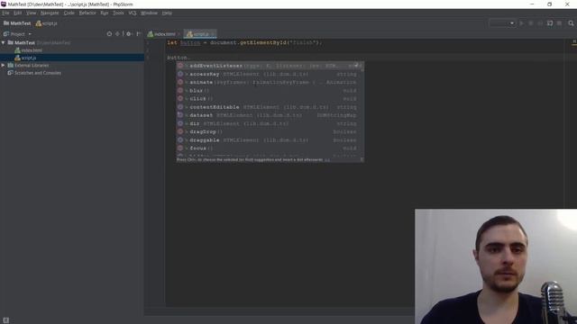 Простой мини-проект на JavaScript смотреть онлайн