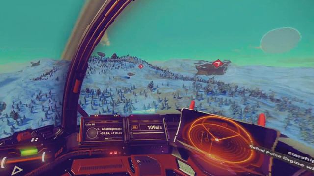 No Man's Sky A VR Game lands on planets No loading screen needed #PSVR2 #VR Better than Starfield смотреть онлайн