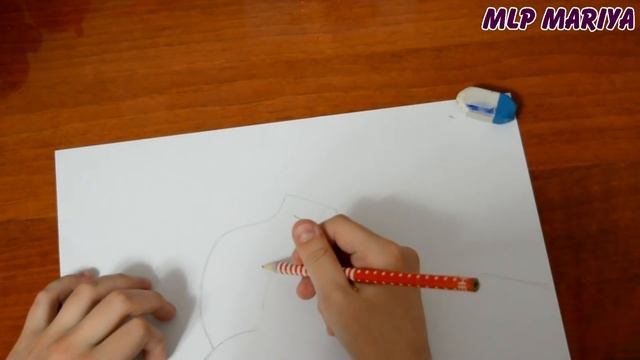 Как нарисовать пони Соарина. Май литл пони. смотреть онлайн