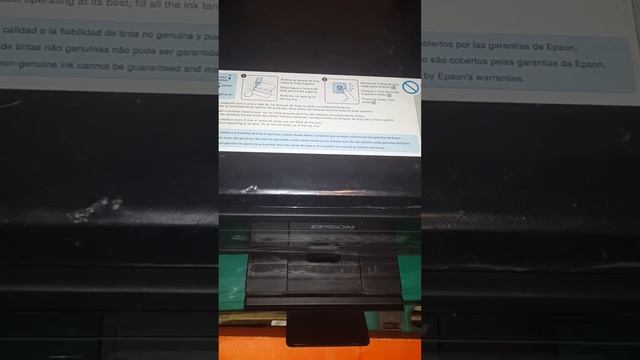 Epson L355 Mal funcionamiento. смотреть онлайн