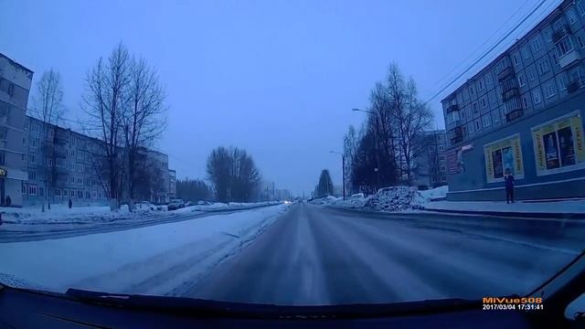 г. Северодвинск пр. Морской 4.03.2017г.