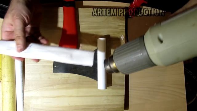 чехол для топора из 2х кусков ПВХ смотреть онлайн