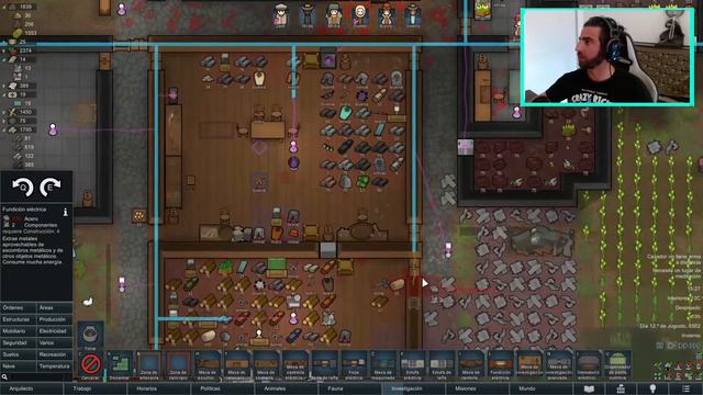 Rimworld - T8 Ep 31 - Gameplay español - Ideology DLC - Contando bajas y reordenando la base смотреть онлайн