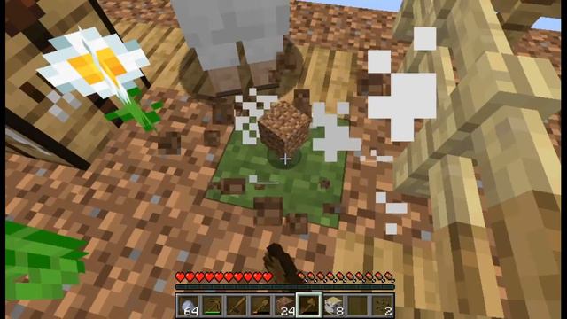 Майнкрафт выживание на одном блоке #1 Minecraft survival on one block #1