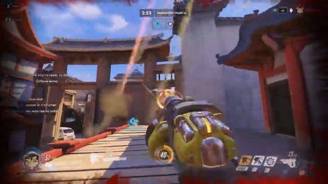 В OVERWATCH дедуля пассивно тащит ??? смотреть онлайн