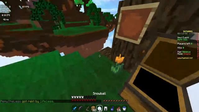 Minecraft montage(Skywars) first time on lunar!!!! - Minecraft Java смотреть онлайн