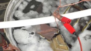 Серебро. Электролиз крупных деталей