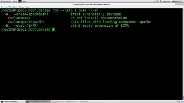 RPM package manager tutorial