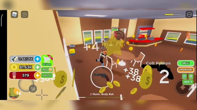 новый симулятор оружия в роблокс! Gun simulator смотреть онлайн