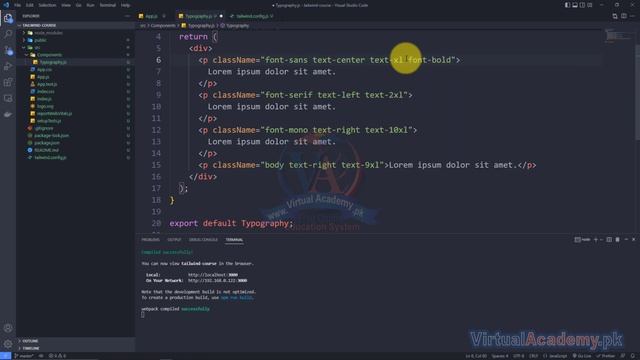 Typography Classes | Tailwind CSS in Urdu смотреть онлайн