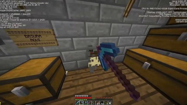 Minecraft Benchmark + World Tour // AMD Fx 8320 & R9 380 смотреть онлайн