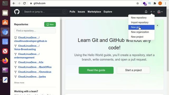 how to create gist in github смотреть онлайн