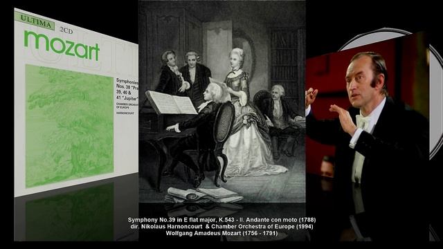 W.A. Mozart - Symphony No.39, K.543 (dir. Nikolaus Harnoncourt, 1994) смотреть онлайн
