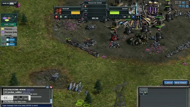 Attack Giant Thorium - War Commander смотреть онлайн