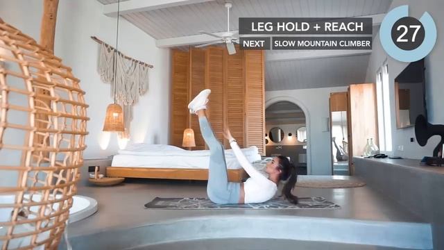 8-МИНУТНАЯ ТРЕНИРОВКА НИЖНЕГО ПРЕССА (сжигатель жира на животе) _ Получите плоский живот смотреть онлайн