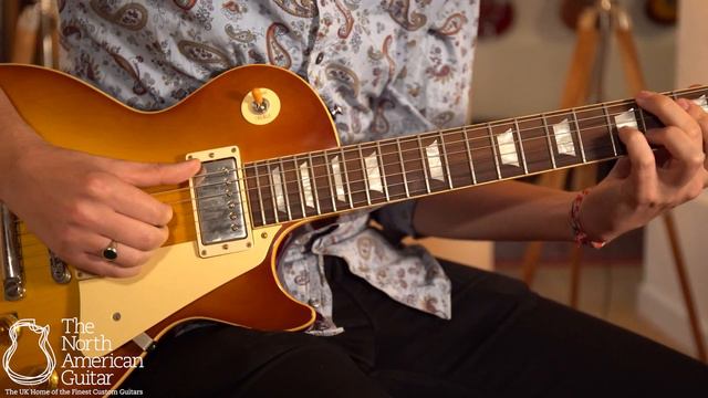 Gibson Historic 1958 Les Paul Standard VOS Electric Guitar Played By Brian Love (Part One) смотреть онлайн
