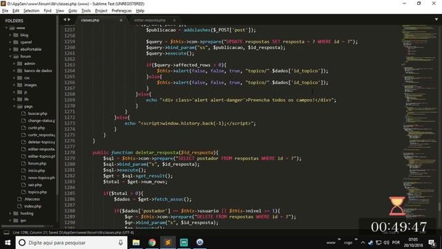 #LIVE - CRIANDO UM FÓRUM COM PHP смотреть онлайн