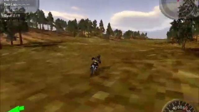The end of the map in Motocross Madness 2 смотреть онлайн