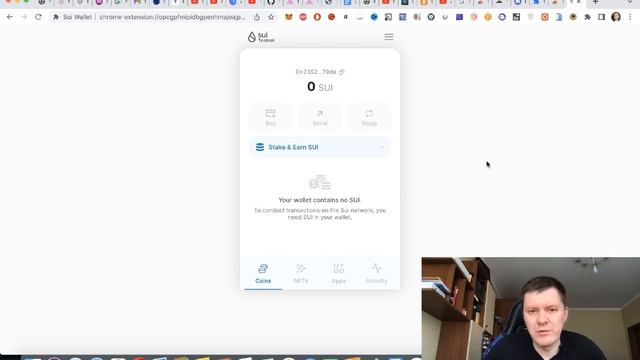 Sui Wallet как установить кошелек | Обзор Sui Wallet