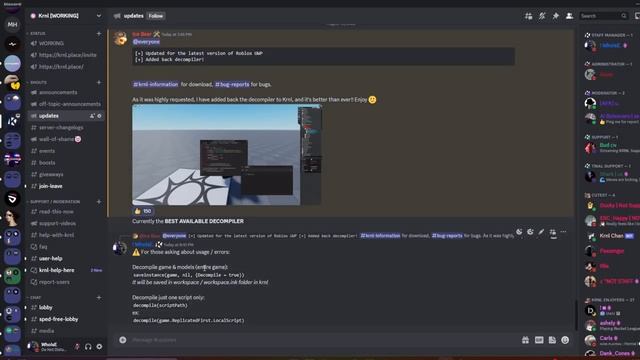 KRNL DECOMPILER UPDATE & DOWNLOAD! смотреть онлайн