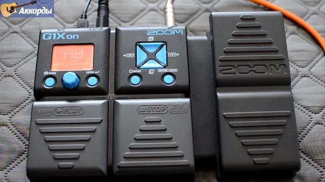 Гитарный процессор ZOOM G1Xon, подробный обзор. смотреть онлайн