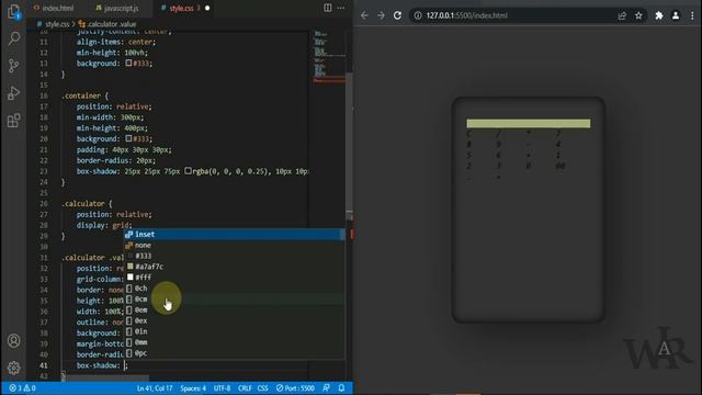 Build a simple calculator using HTML, CSS, JavaScript - Attractive calculator and free source code смотреть онлайн