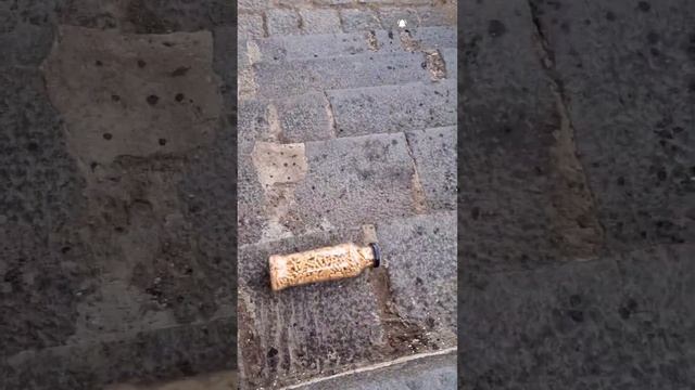 Glass Bottle Rolling Sound Crushing & Crunchy⚠️? #asmr #shortviral смотреть онлайн