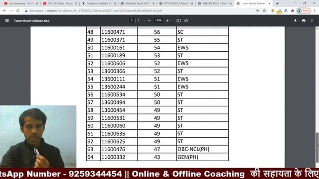 NCL Exam Result Out || Merit List Shortlisted Candidates || All Technician Trade смотреть онлайн