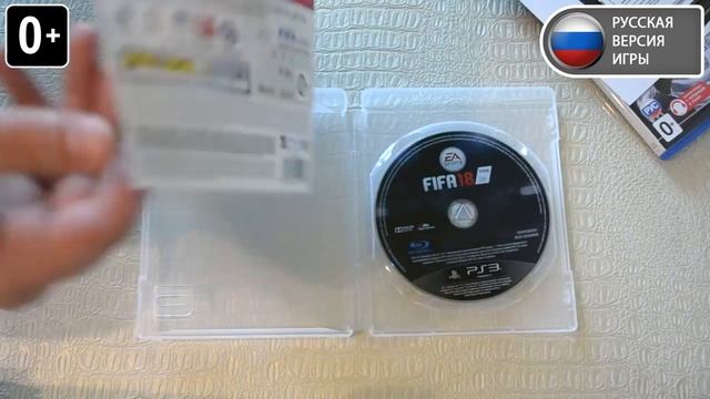 Fifa 18 Стандартное издание (PS4, PS3, CUSA-07994).  Детальная распаковка двух изданий