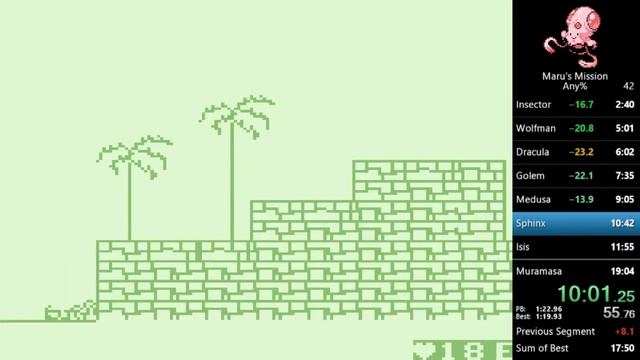 Maru's Mission (Gameboy) Any% in 18:42 смотреть онлайн