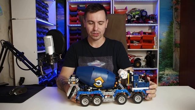 LEGO Technic 42112 MIXER TRUCK (обзор/review) смотреть онлайн
